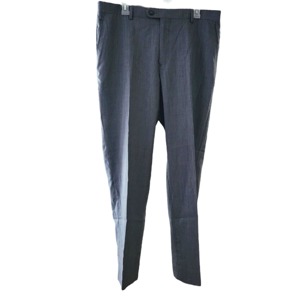 Joseph Abboud JOE 100%‎ Wool Gray Dress Pants Men's 36/30